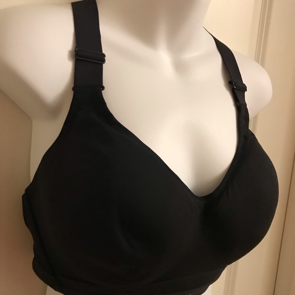 Victoria’s Secret VSX  Black Sports Bra, Underwire, 36D - Picture 4 of 5